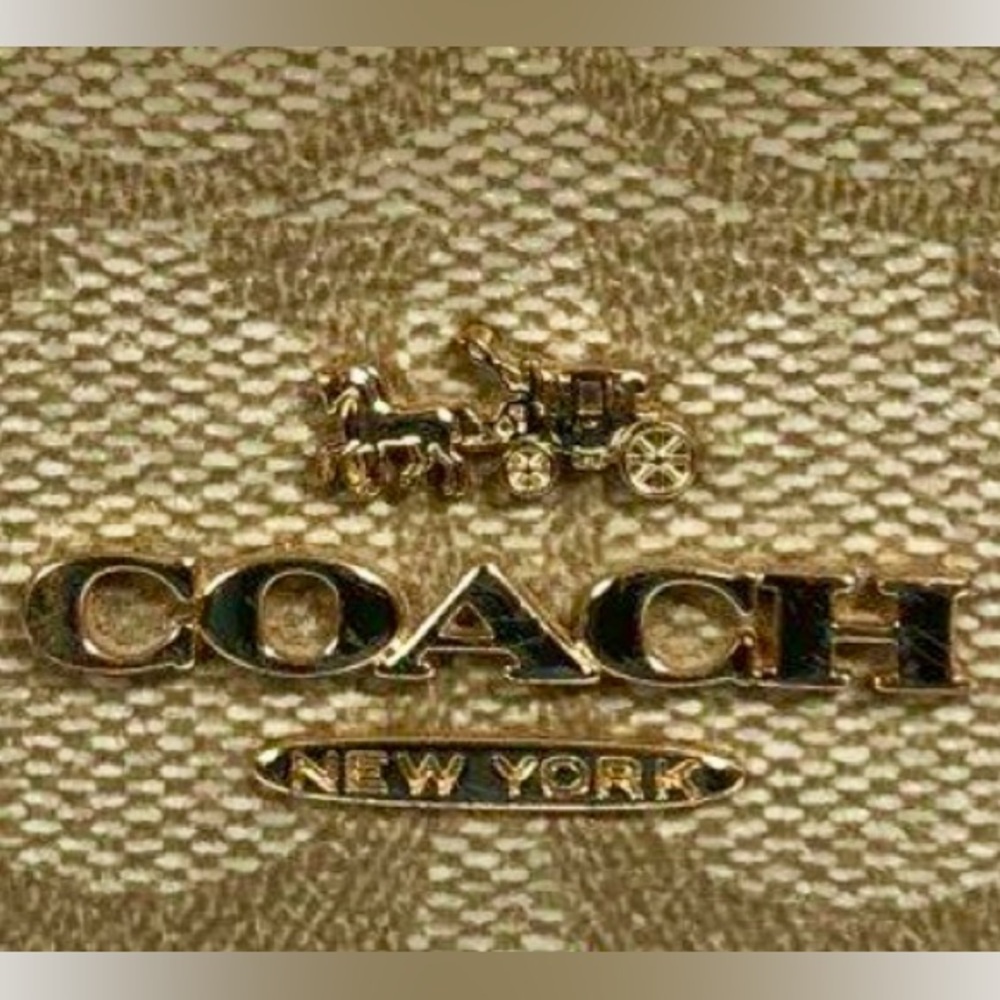 COACH Jules Hobo in Signature Canvas — Light Khaki/Ivory + Snakeskin Trim - Picture 2 of 7